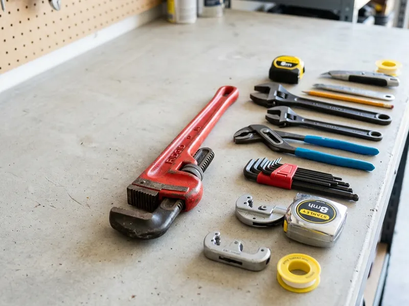 Professional plumbers in McCaulley, TX equipped with top-tier tools for residential and commercial plumbing services.